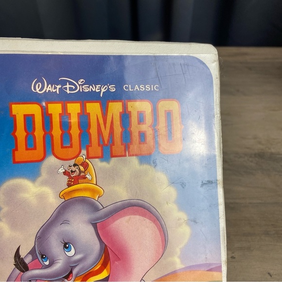 3 Black Diamond Disney VHS- Dumbo, the‎ Fox & the Hound & Rescuers Down Under - Picture 7 of 12